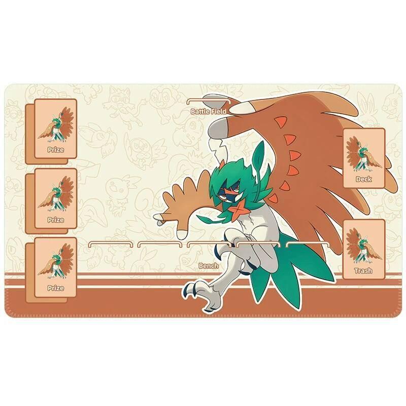 XXMm Diy Ptcg Flareon Gengar Card Battle Mat Ptcg Suicune Single Player Board Game Card Battle Card Pad Anime Toys
