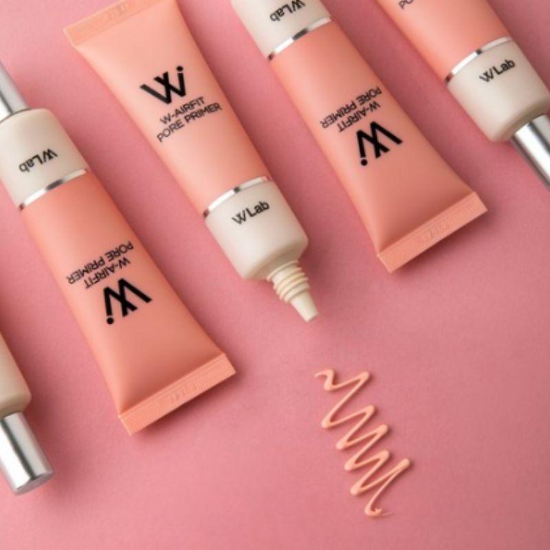 W.Lab Air Fit Пиллер-праймер для разглаживания пор Корейская K-Beauty Легкая база под макияж для маскировки пор 35 г