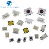 TZT 10/100 шт. 3*6 3*4 4*4 SMD Тактильный Тактовый Нажимная Кнопка Переключатель 2-контактный 4-контактный Сенсорный Микропереключатель 3x4x2 3x6x4.3 3x6x2.5 3x6x5 4x4x1.5