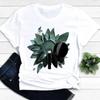 Women T-shirts Nail Art Lovely Spring Short Sleeve Ladies Fashion Casual Clothing Cartoon Clothes Female Tee Graphic Tshirt