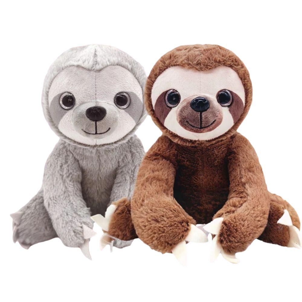 Soft Comfort Sloth Plush Toy Stuffed Animals Simulation Sloth Doll Stuffed Sloth  Birthday Gift