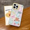 Cartoon Bear Suitable for Apple 16PM Cute 13 Mobile Phone Case Iphone15pro Bow Bracelet Protection Case