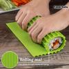 Premium Silicone Sushi Roll Maker - Food-Safe, Easy-to-Use Kitchen Gadget for Perfect Seaweed & Gimbap Rolls