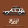 MOC Ретро Седаны Классический Универсал Автомобиль Строительные Блоки Speed Camper Автомобиль Витрина Гаражные Кирпичи Игрушки Дети Взрослые Подарки