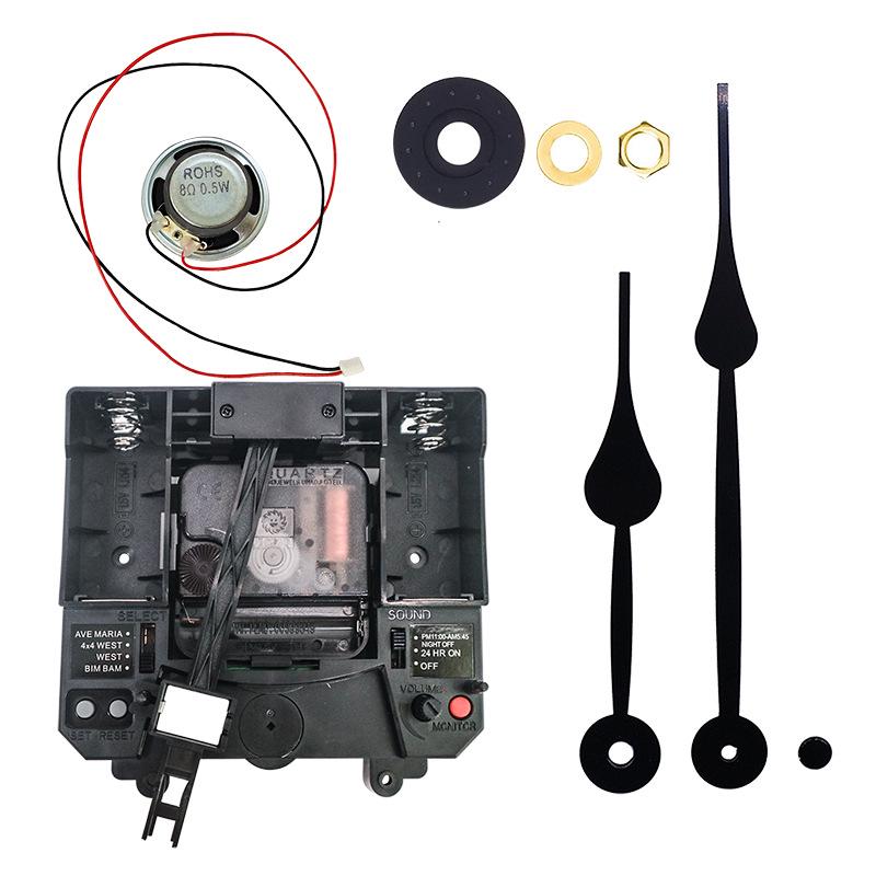 Почасовой таймер Sun Brand Westminster: Механизм качающихся часов с 4 мелодиями, 300 г. Аксессуары для самостоятельного изготовления.