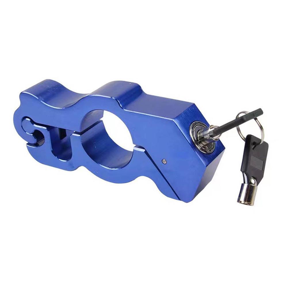 Модифицированный замок руля мотоцикла, шлем, противоугонный замок, электромобиль, велосипеды для бездорожья, руль из алюминиевого сплава, фиксированный звуковой сигнал