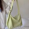 Досуг Большая вместимость сумки через плечо однотонные сумки из искусственной кожи через плечо простые сумки для поездок на работу женские сумки