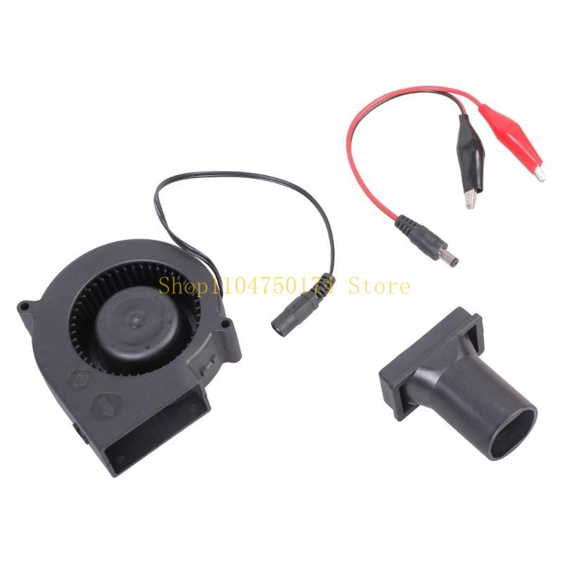 Compact Design Energy Efficient 97mm 7000RPM 12V 2.94A Blower Fan Low Noise for Automotive Cooling and Crafting top sale