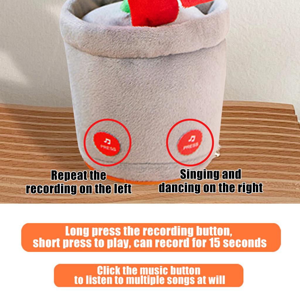 Персонализированные поющие и танцующие игрушки-подсолнухи