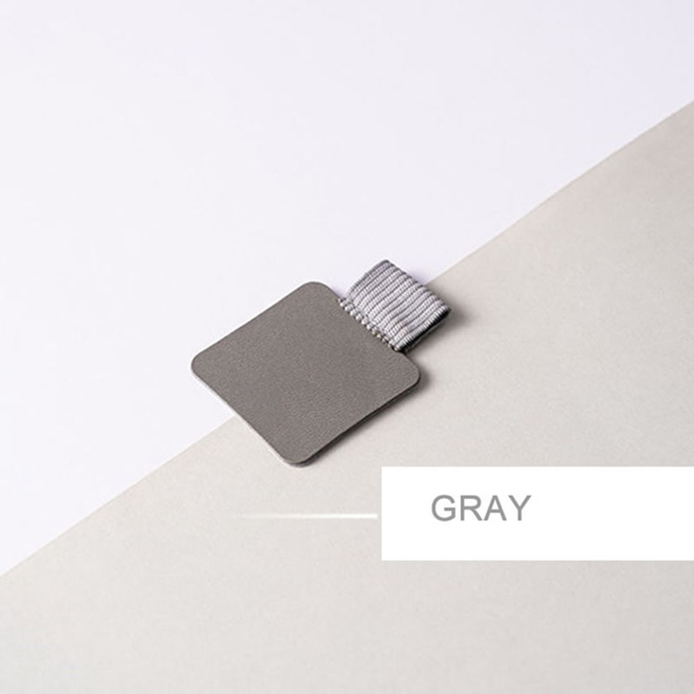 Desk PU Leather Notebooks Clipboards Office Accessories Clip Pencil Holder Pen Organizer Pen Clips