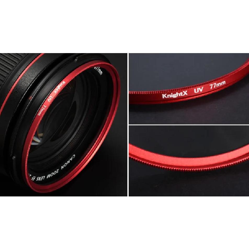 KnightX 49 52 55 58 62 67 72 77 мм FLD УФ CPL фильтр для объективов nikon Canon Sony аксессуары для камеры d5200 d3300 d3100 canon