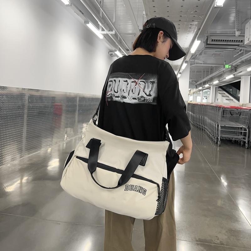 Мужская дорожная сумка на короткие расстояния, сухая и влажная сумка для багажа, легкая женская портативная сумка для фитнеса большой вместимости с разделением, сумки для обуви