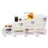 SankoPlastic Elpis 3-Tier Small Item Storage, 25.2cm Wide x 35cm Deep x 41.2cm High, White