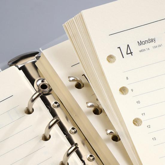 Блокнот Core толстый гладкий пишущий чернилостойкий планировщик сменная бумага 2025 календарь с отрывными листами планировщик