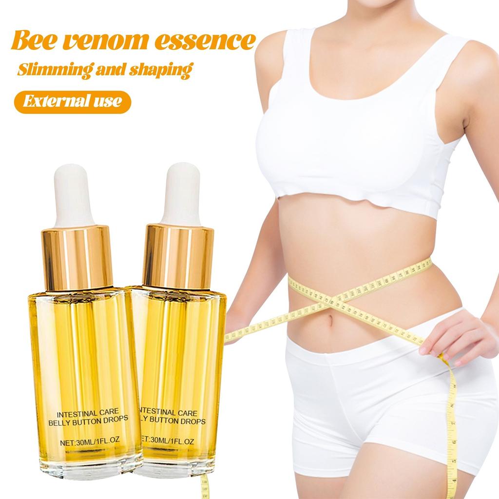 30ml Fat Burning Serum Bee Venom Intestinal Body Care Tighten Firming Shaping Waist Abdomen Buttocks Belly Button Healhty Gift