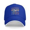 Awesome Since 1986 40th Birthday 40 Years Old Bday Casual Baseball Cap Summer  Trucker Hat Adjustable Kpop Rock Hip Hop Hats Men