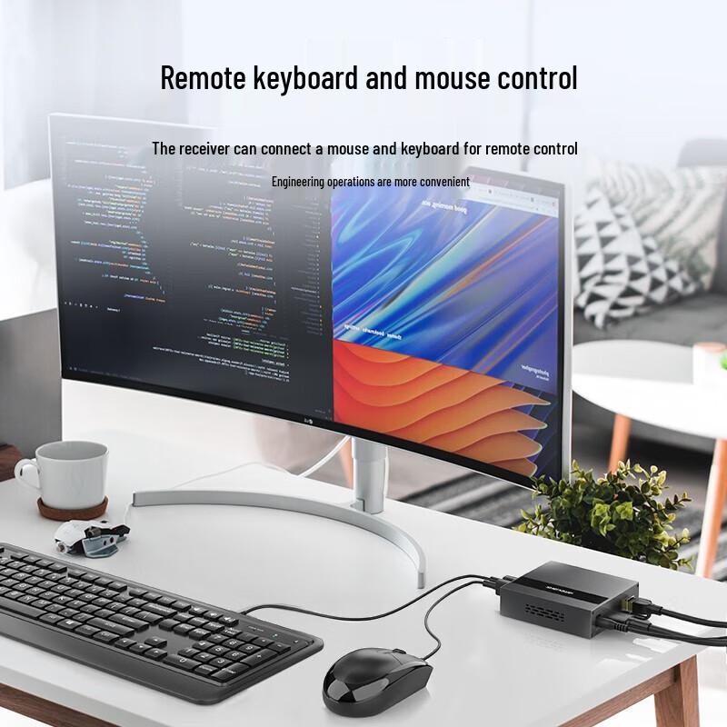 Shengwei HDMI в RJ45 KVM-удлинитель