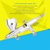 Dual Action Airbrush Kit Gravity Feed Spray Tool Nail Airbrush Kit  Handicraft Spray Coloring