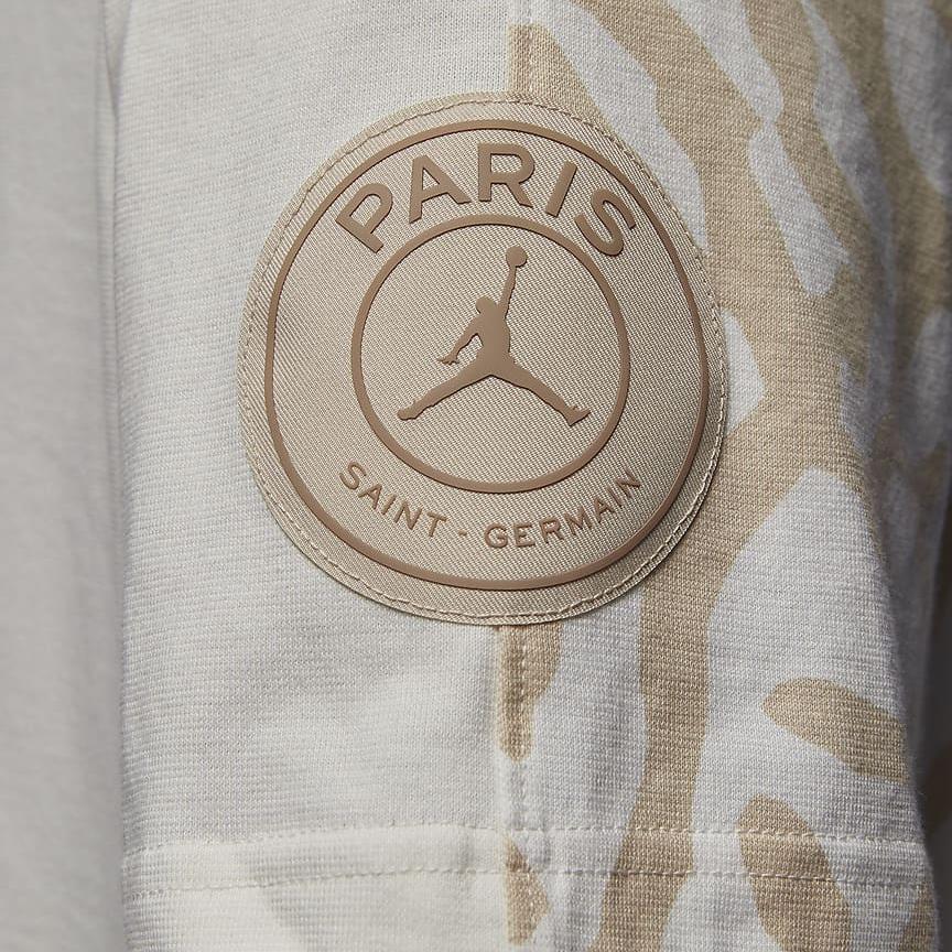 Jordan Футболка с круглым вырезом и коротким рукавом из коллекции PSG Collaboration, повседневная, мужская, парусно-белая, FN5331-133