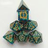 7 шт./набор цифровых игральных костей с рисунком дракона для DND Rpg Trpg COC Cthulhu Running Group настольная игра Dnd Dice Set Polyhedral Dice