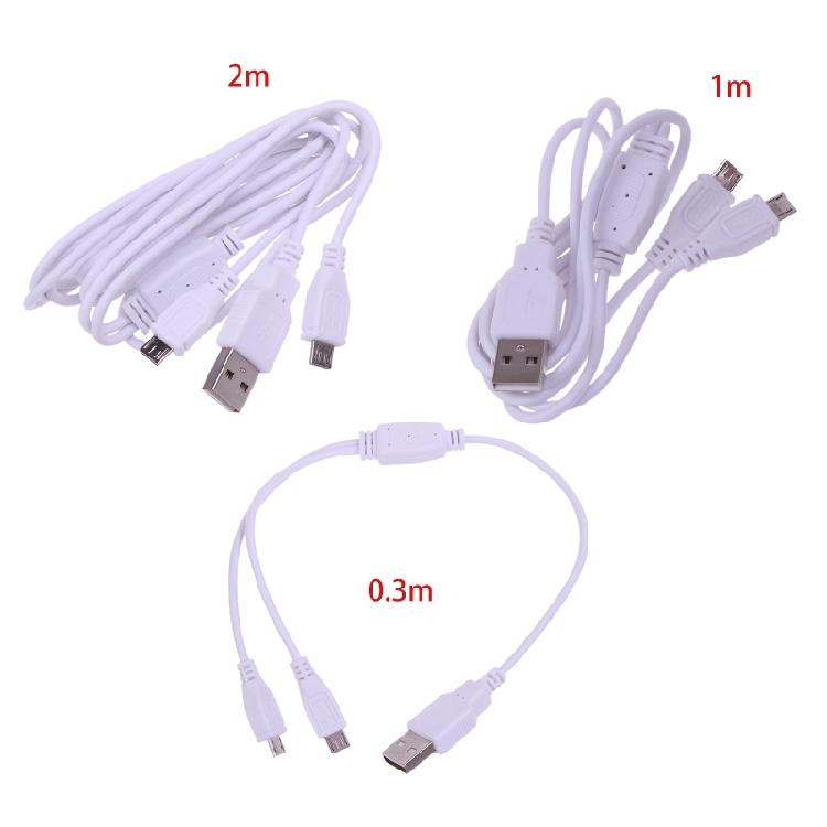Двойной Micro USB на USB 2 в 1 Кабель-разветвитель Y Кабель для быстрой зарядки
