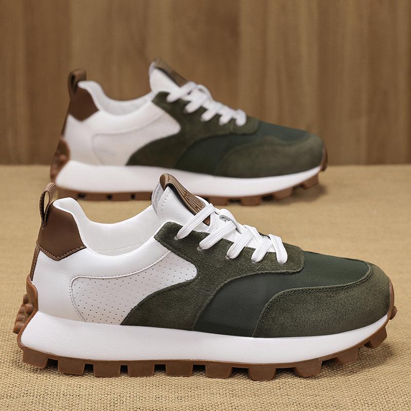 Модные мужские кроссовки осенние туфли Forrest Gump легкие теннисные спортивные туфли на толстой подошве повседневная обувь на платформе