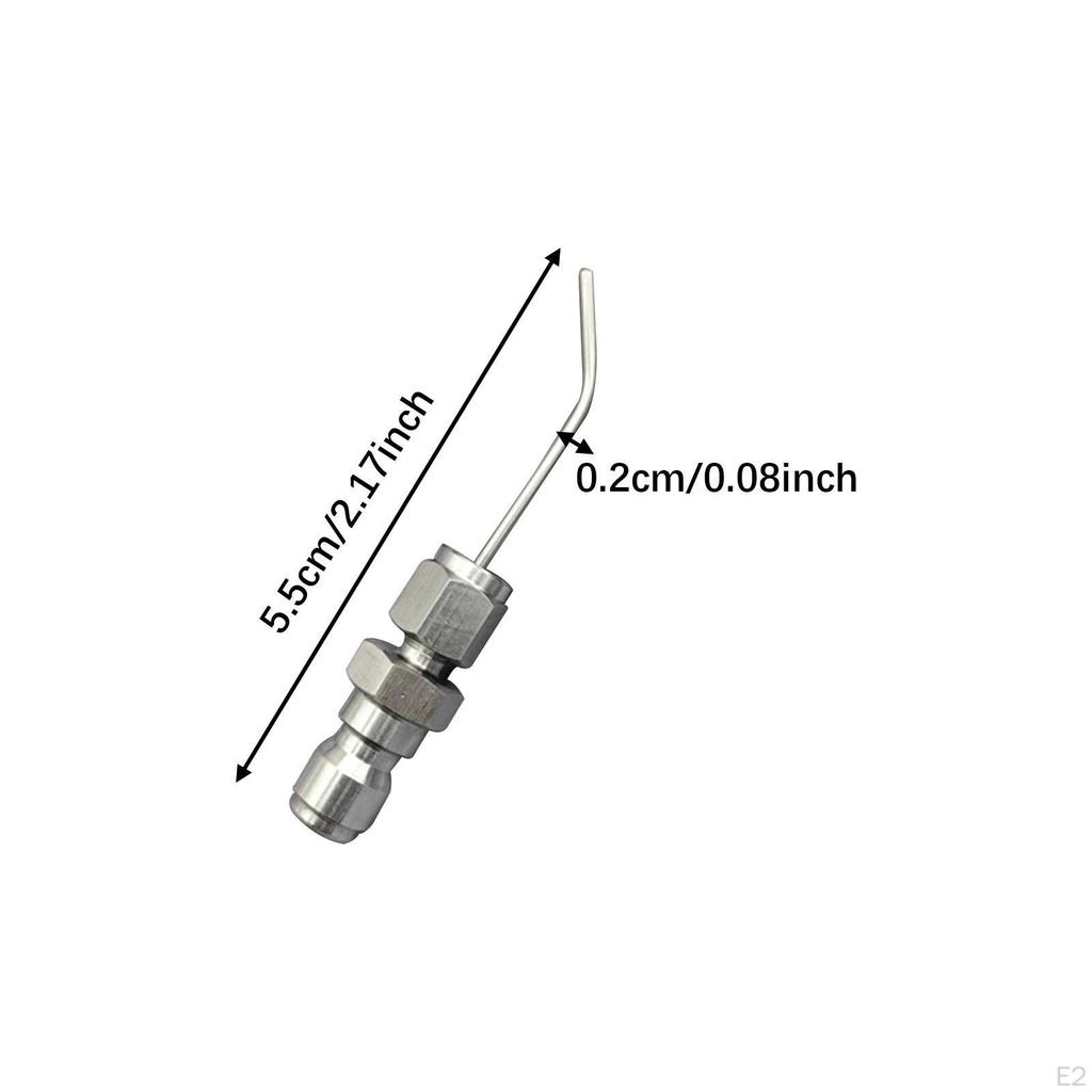 Быстросъемная насадка для мойки под высоким давлением 1/4 дюйма для стиральной машины барабанного типа