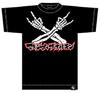 Официальная переизданная металлическая футболка Maximum the Hormone «Модель с незначительными изменениями» (XL)