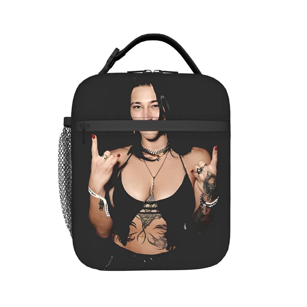 Rheas Ripleys Insulated Lunch Bag Thermal Bag Reusable,Meal Container Grin Portable Tote Lunch Box Bento Pouch School Picnic