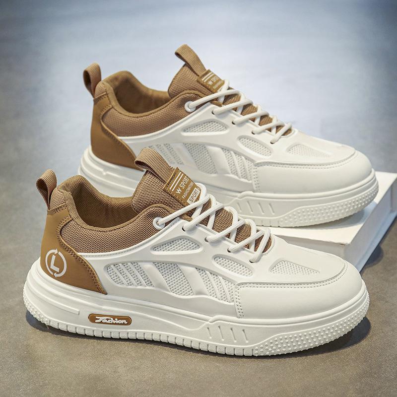 Мужские кеды дышащая уличная сетка модная универсальная повседневная обувь кеды мужские студенческие спортивные туфли