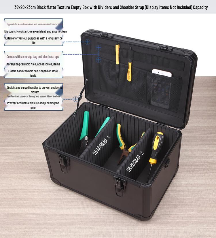Large Multi-functional Aluminum Alloy Tool Case for Aircraft & Vehicle Maintenance