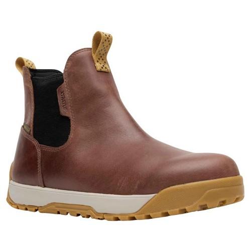 Xtratuf Mens Full Grain Leather Ankle Deck Boots