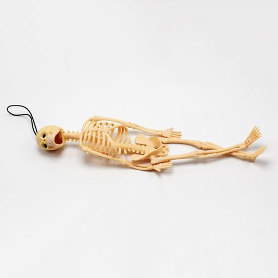 Череп Скелет Хэллоуин Модель игры Брелок Ключ Партия Декор Игрушка