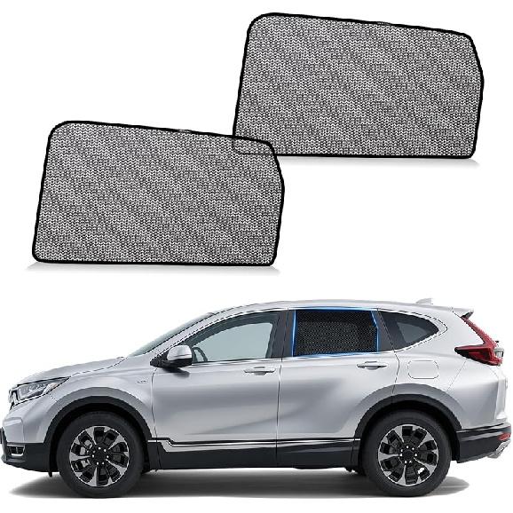 ZATOOTO Автомобильные шторки на окна Toyota RAV4 -2024 Для заднего окна | 2 шт. Солнцезащитные шторки для детей и домашних животных | Блокируют 99% УФ-лучей и тепла | Дышащая сетчатая шторка для приватности |