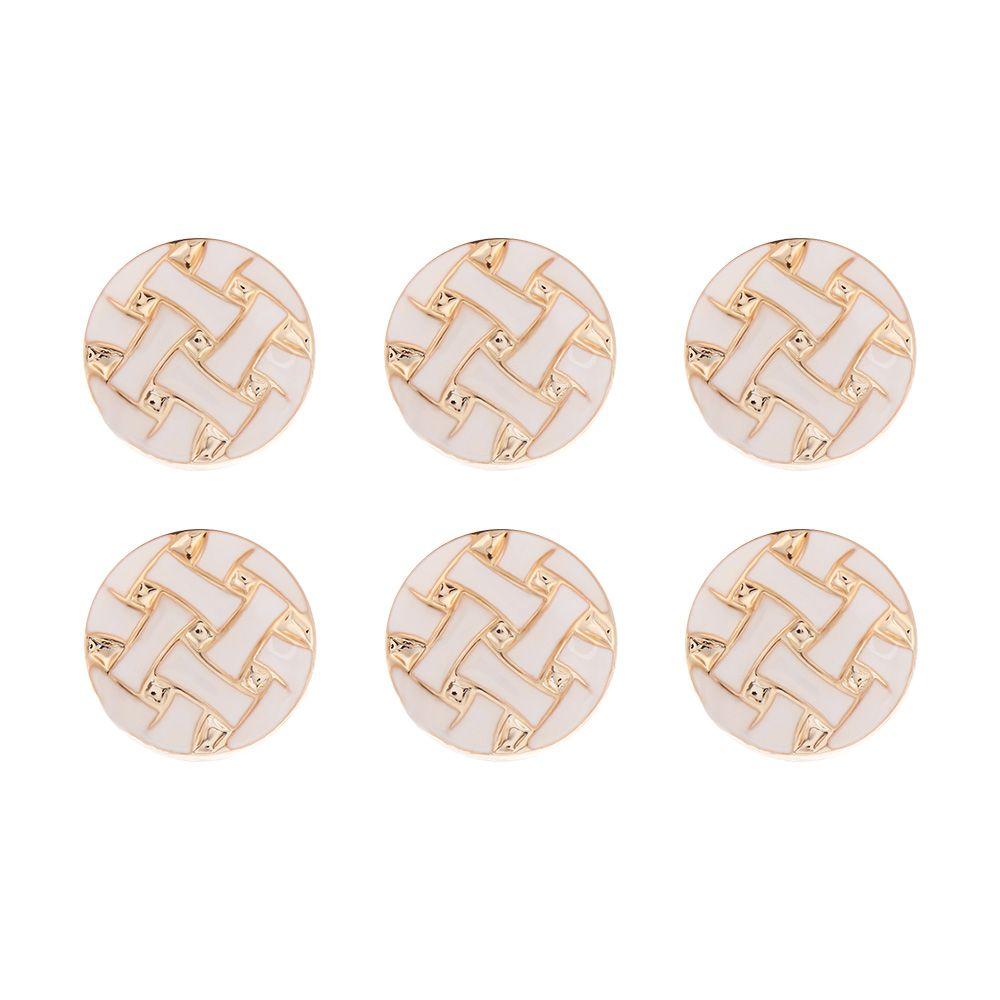 6PCS Fashion Anti-exhaust DIY Adjustable Coat Button Seamless buttons Detachable