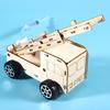 1 комплект DIY модель грузовика с лестницей ручной работы деревянная головоломка спасательная пожарная машина