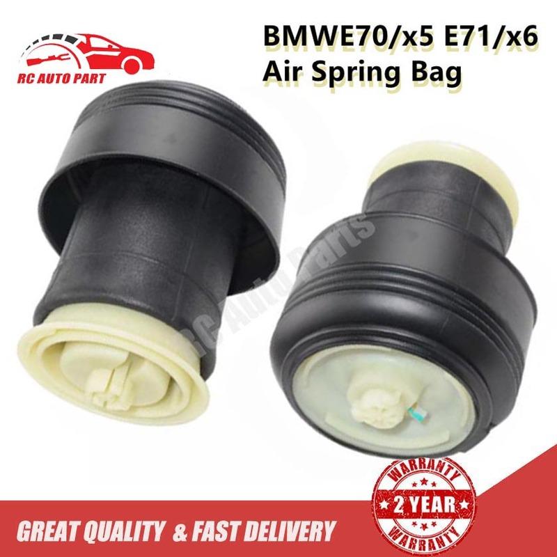 1PC Rear Air Compressor Spring Bag Rubber Spring For BMW X5 X6 GT E70 E71 F07 F11 F15 F16 2015 7126790078 37106781827