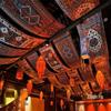 Luxury Ethnic Tavern-Style Canopy: Persian-Inspired Decorative Ceiling Cloth