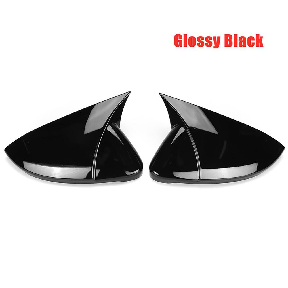 2Pcs Replacement Door Rearview Mirror Cover Caps Compatible For Golf Mk7 Mk7.5 GTD R 2014-2019 5G0857537 5G0857538