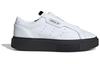 Элегантные женские Adidas Originals Super Zip 'Белый Черный' Женские EF1899