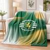 Sporting CP FC Printed Flannel Blanket Warm Comfort Bed Throw For Indoor Home Decoration