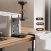 Desktop Phone Stand With Beverage Holder Modern Nonslip Base Desktop Organiser Workspaces Storage Solution
