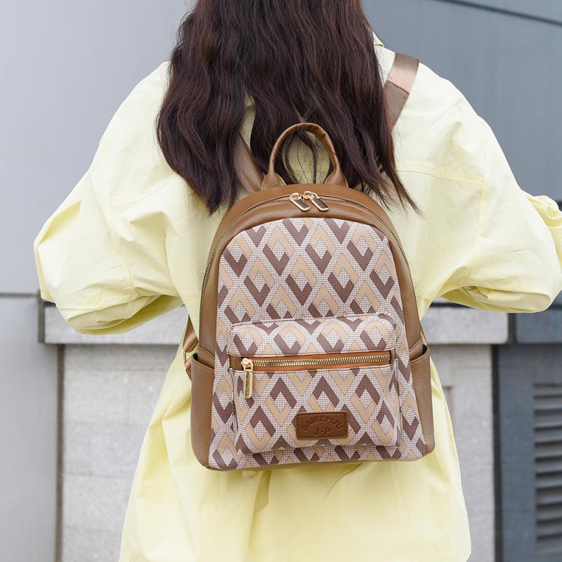 Рюкзак с принтом Женская дорожная сумка большой вместимости Рюкзак для поездок на работу