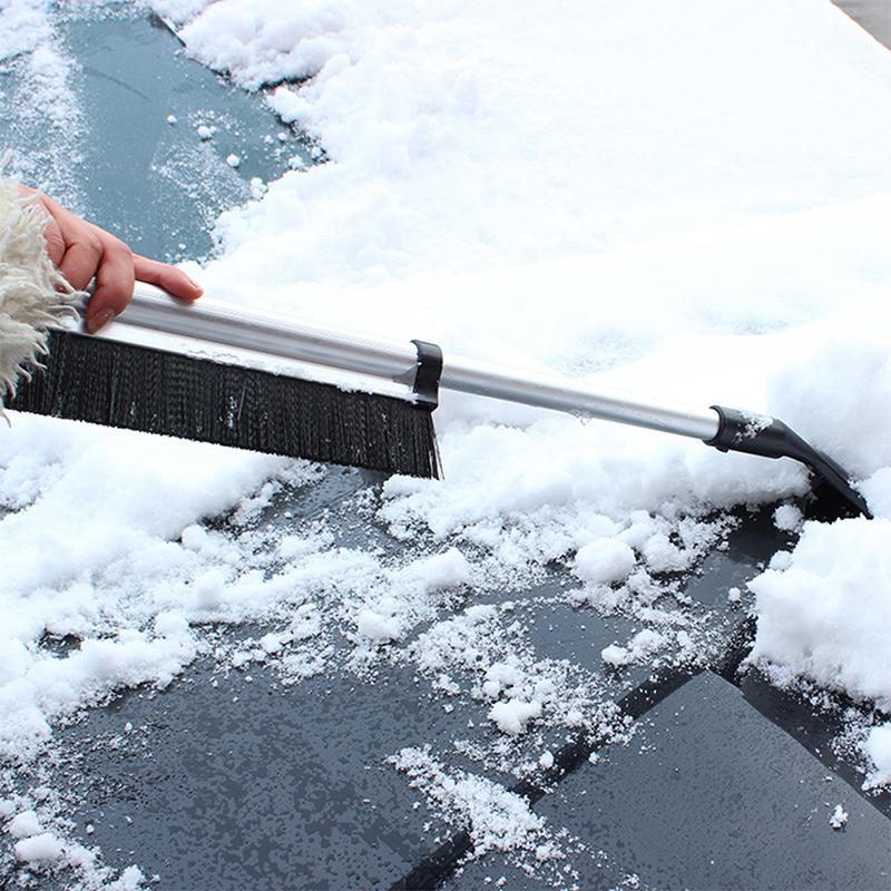 1PC Extendable Car Auto Ice Scraper Shovel Snow Brush Removal Cleaning Tool
