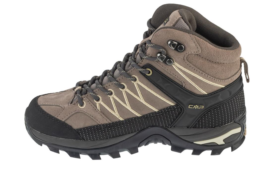 CMP Rigel Mid WP, Womens Grey Trekking Shoes