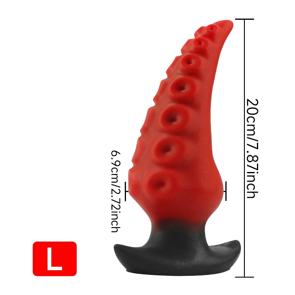 Большая присоска-щупальце для длительного ношения, Анальный дилдо-щупальце монстра для тренировок, Массажер простаты XL