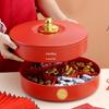 2024 Chinese Style Housewarming Candy and Fruit Plate for Weddings and New Year