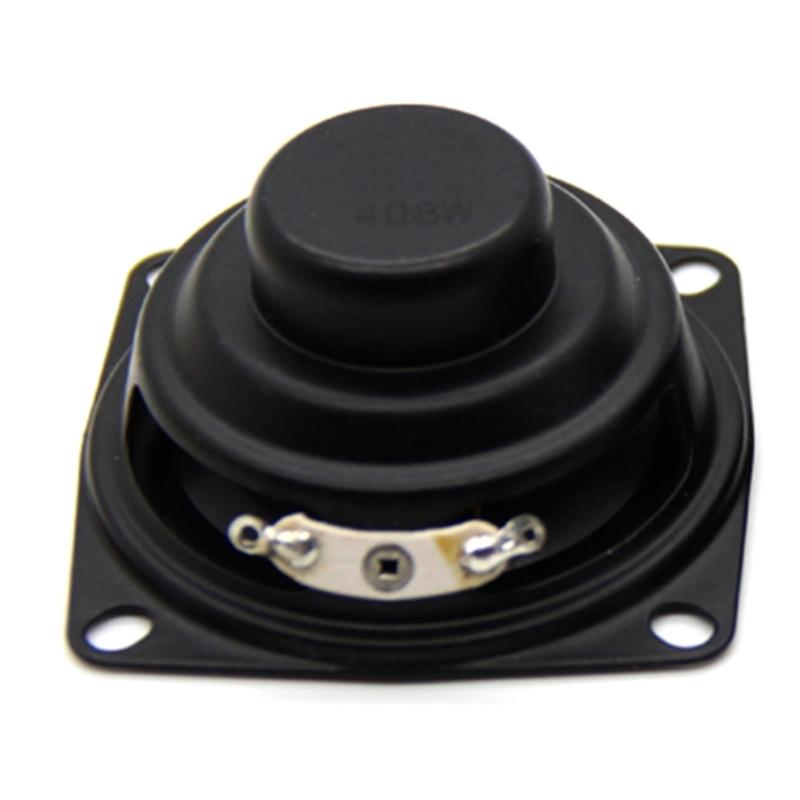 53мм 4Ом 8Вт Портативный Динамик 2 дюйма 8Вт Полнодиапазонный Мультимедийный Динамик Металлический Динамик 53мм Внутренний Магнитный Динамик 1/2шт