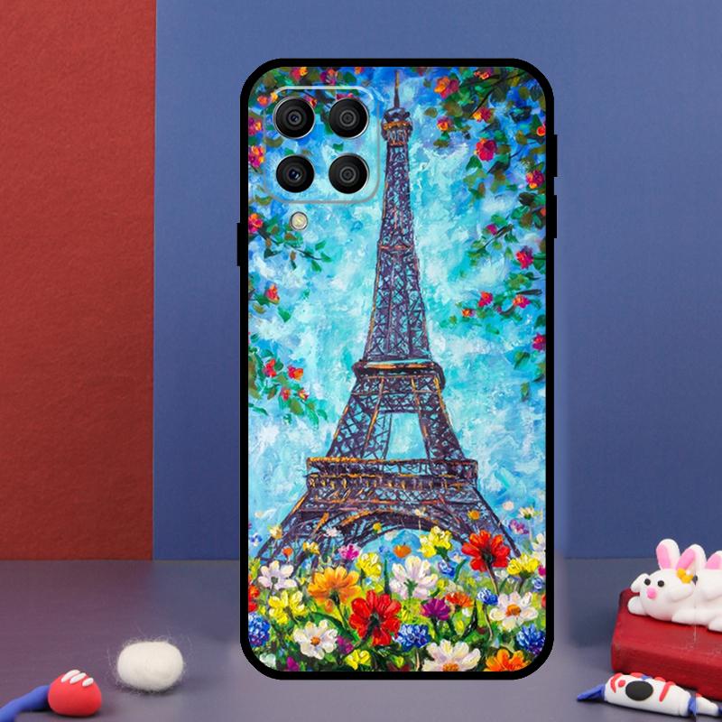 Эйфелева башня Париж Для Samsung Galaxy M31 M51 M33 M13 M23 M53 M15 M55 M14 M34 M54 M20 M30s M32 M52 Чехол для телефона