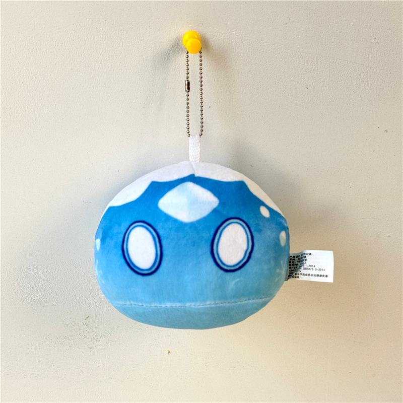 10 см Genshin Slime плюшевая подвеска игрушки Genshin Impact мягкая подушка милая аниме игра оригинальный Бог косплей фанаты для детей подарок